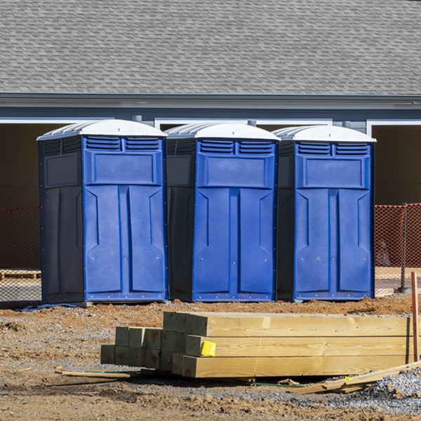 how do you ensure the portable restrooms are secure and safe from vandalism during an event in Jacksonville Iowa